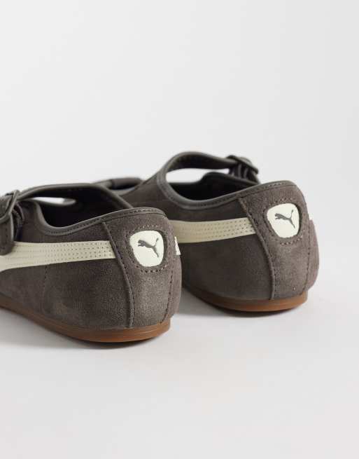 PUMA - Tacklette - Mary Jane schoenen in taupe, 5 van 5