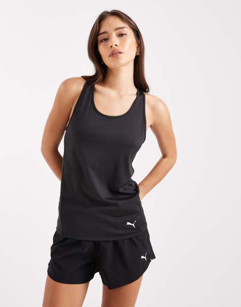 PUMA - Tad Essential - Débardeur de training à dos nageur - Noir - view 1