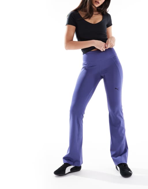 Puma Tad essentials bootcut pants in blue crystal