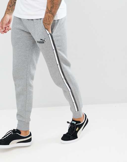 Puma Taping Tracksuit In Grey ASOS