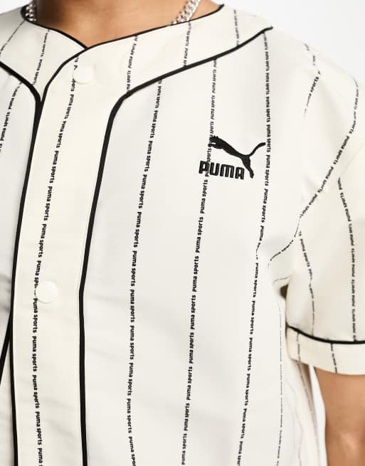 Puma Team Baseball Jersey in beige-Neutral