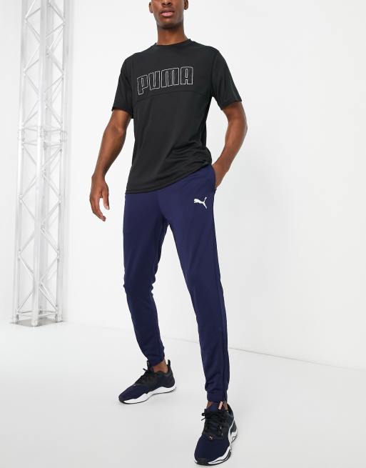 Puma men's tapered outlet drawstring training joggers