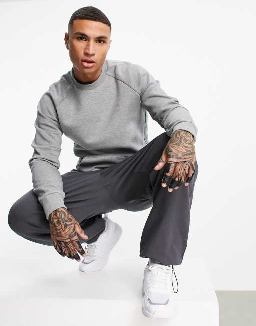 Puma tech crew top in grey | ASOS