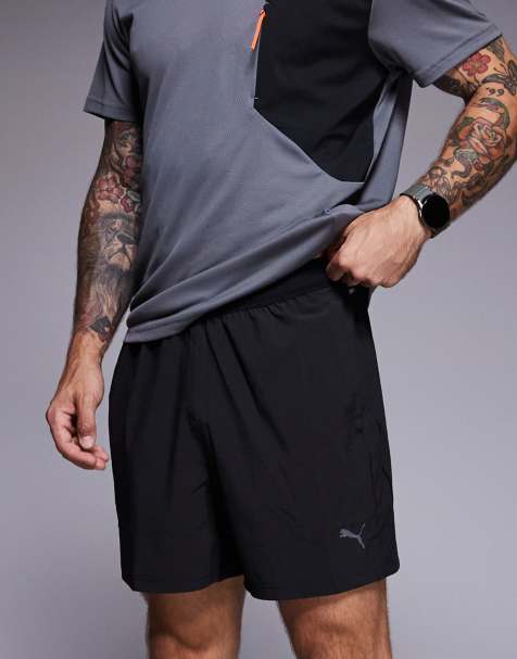 Puma Tech training 5" stretch shorts in puma black-q3 - view 1