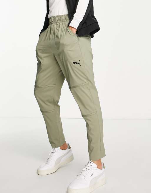 Puma khaki joggers new arrivals