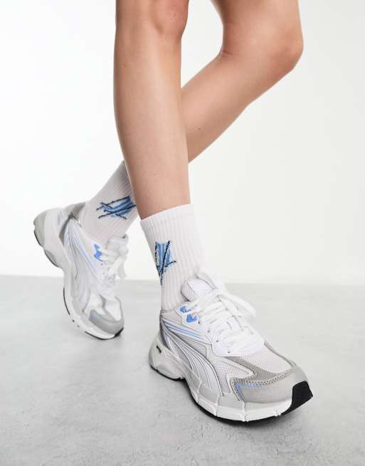 PUMA - Teveris - Baskets - Bleu/blanc, 4 de 4