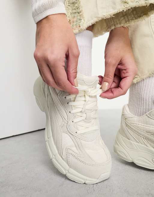 Off white canvas outlet sneakers