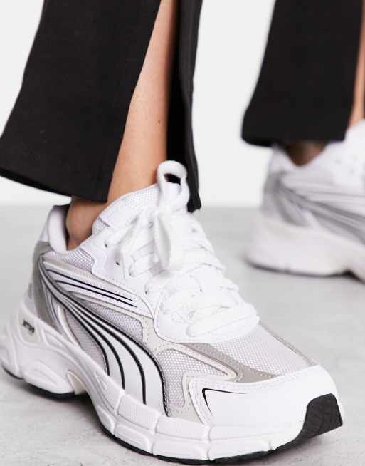 Puma store sneaker silber