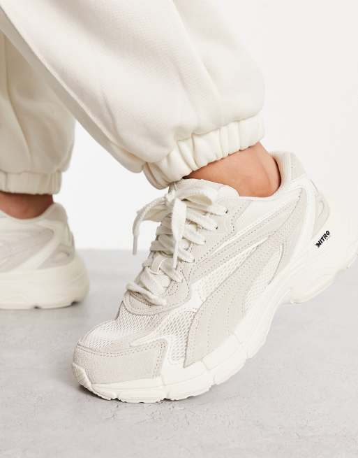 Puma Teveris Nitro sneakers in cream