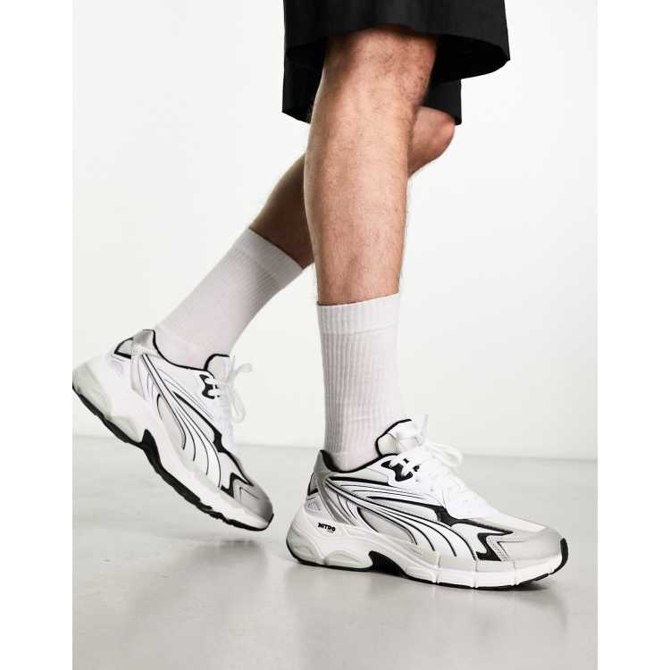 PUMA Teveris Nitro sneakers in white and black | ASOS