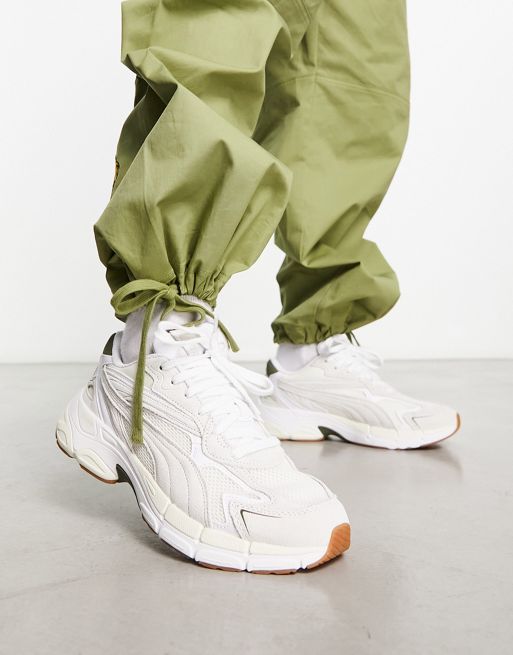 PUMA - Teveris Nitro - Sneakers in wit en groen