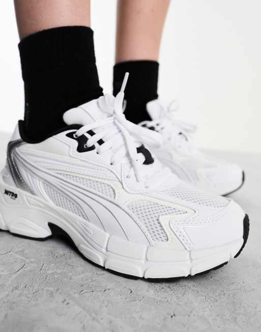 Puma 2024 metallic trainers