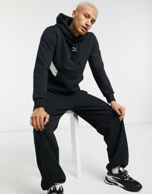 puma black and white sweatshirt