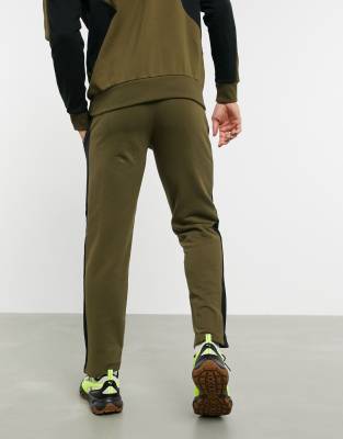 puma khaki joggers