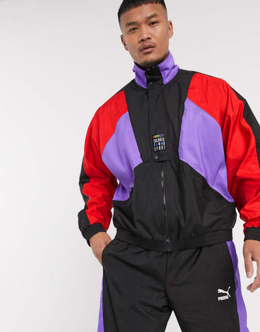 Half zip clearance track jacket