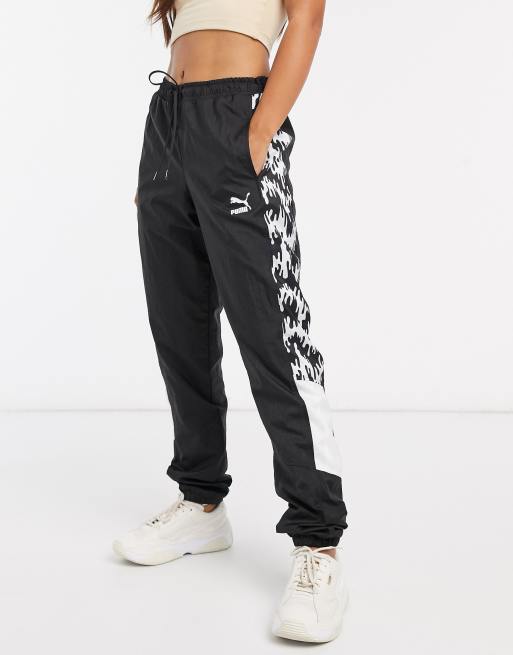 Puma TFS OG print trousers in black