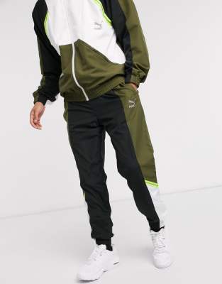 puma tracksuit khaki