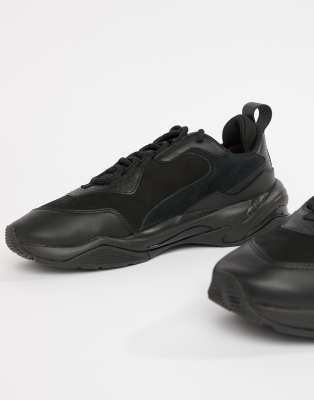 puma black thunder desert trainers