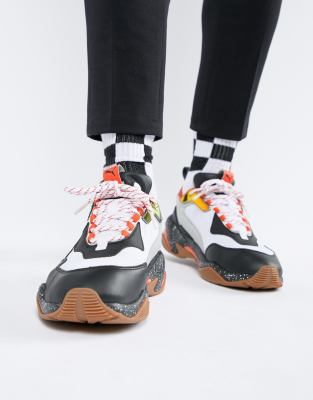 puma thunder electric femme orange