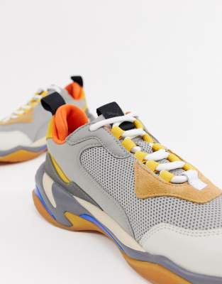 puma thunder femme orange