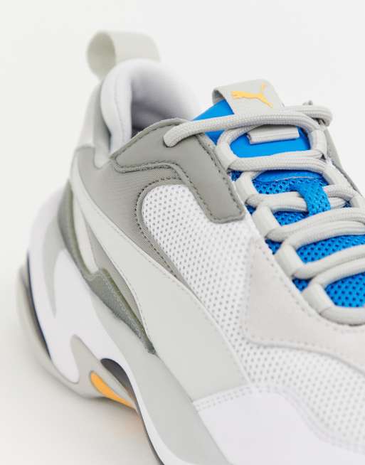 Puma grey cheap thunder spectra trainers