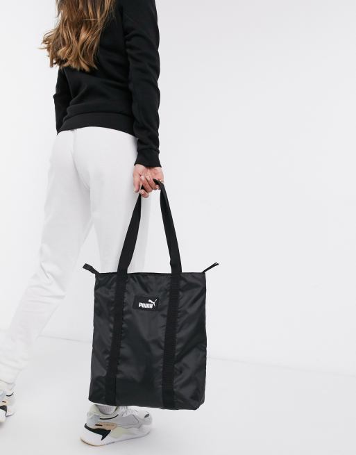 Puma tote shopper in black