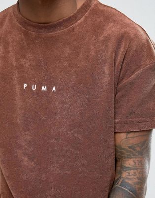 brown puma shirt
