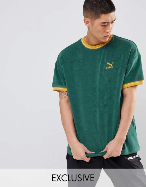 Puma towelling store t shirt