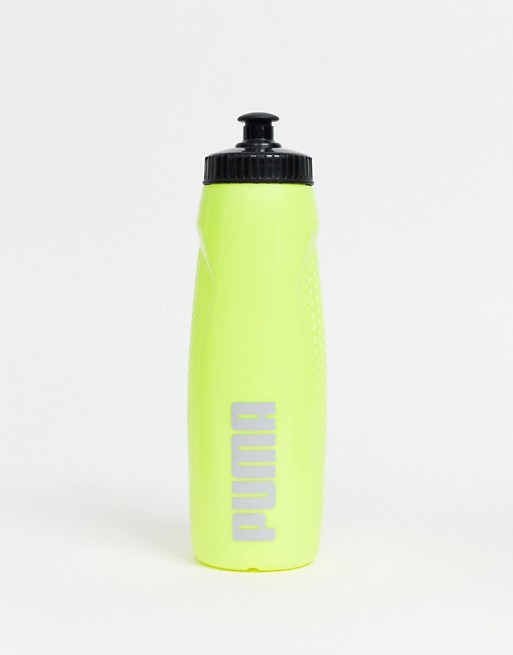 Puma TR water bottle in neon green