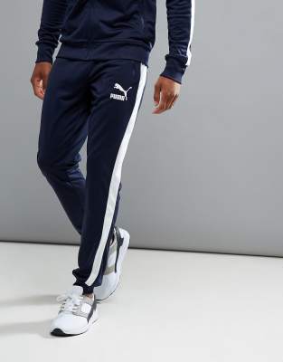 Puma classics black and pink track pant, ASOS