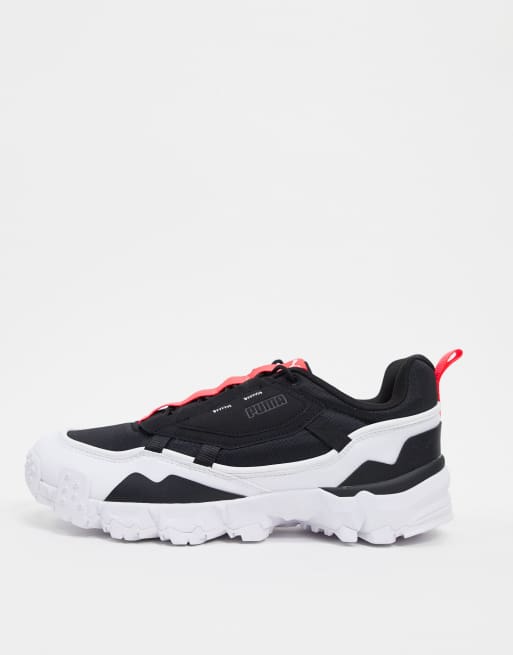 Puma Trailfox Overland Baskets Noir et blanc ASOS