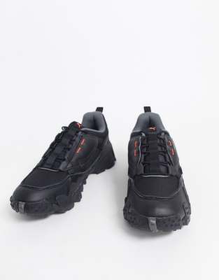 puma trailfox black white