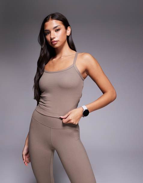 PUMA - Train All Day - Débardeur 2-en-1 - Marron - view 1