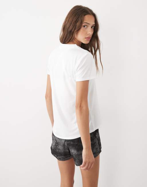 Puma Train all day essentials crew tee in white, 4 of 4