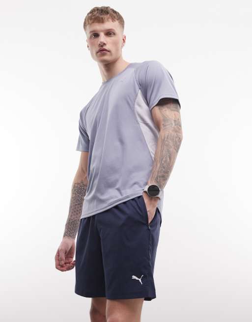 Puma Train all day foundations 7" woven shorts in puma navy, 3 of 5