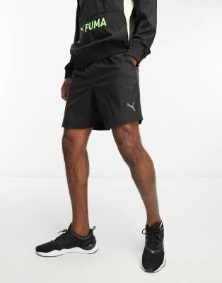 Puma Training Evoknit seamless 5 inch shorts in black