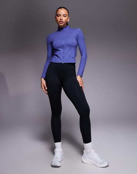 Puma Train full-zip top in blue - view 1