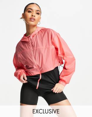 peach puma jacket