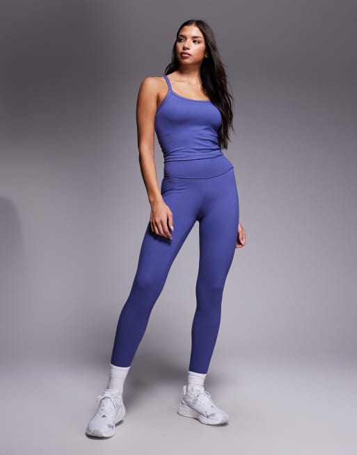 PUMA – Train HW FL – Jasnoniebieskie legginsy, 2 z 5