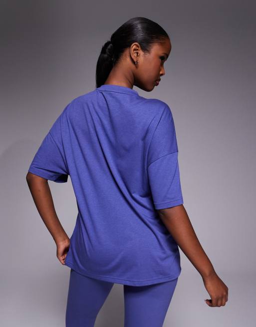 Puma Train oversized t-shirt in blue, 4 of 4