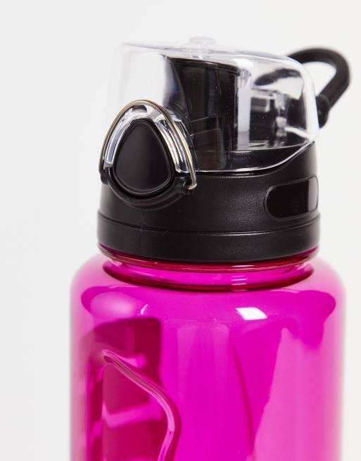 Puma Training 1 litre water bottle in pink, 2 of 4