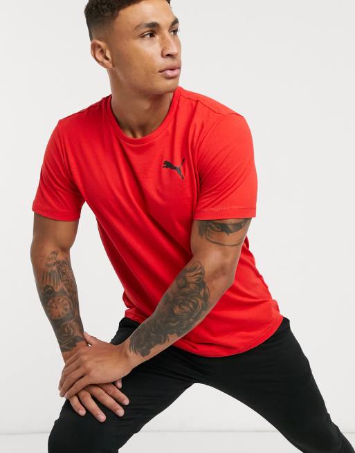 Puma Training Active soft t-shirt in red