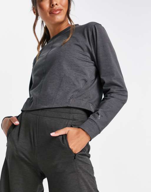 PUMA - Training Cloudspun - Felpa grigia