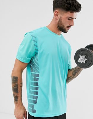Puma – Training collective – Ljusblå t-shirt med logga