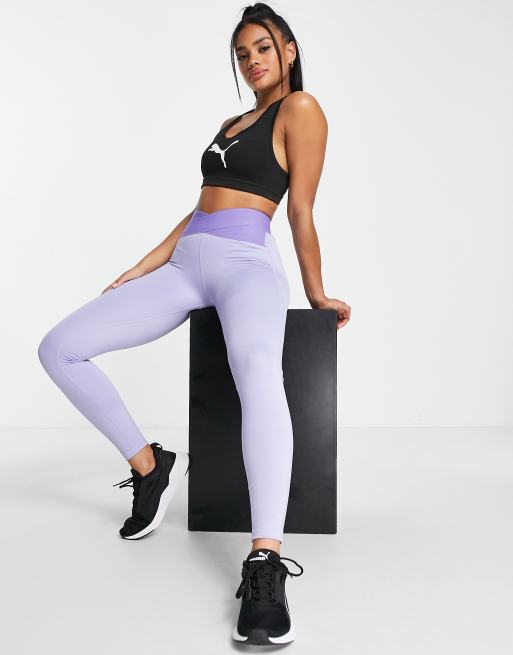 Puma Training Evoknit seamless leggings in lilac-Purple, 845933_05