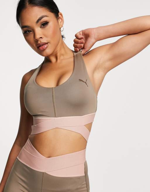 Puma - Training Desert - Brassière de sport maintien renforcé avec