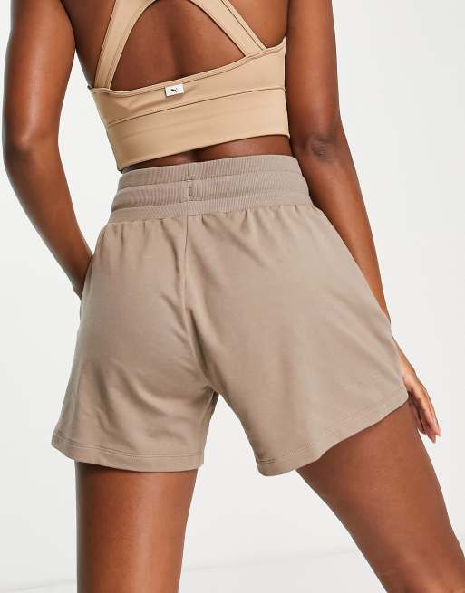 Puma track sale shorts brown