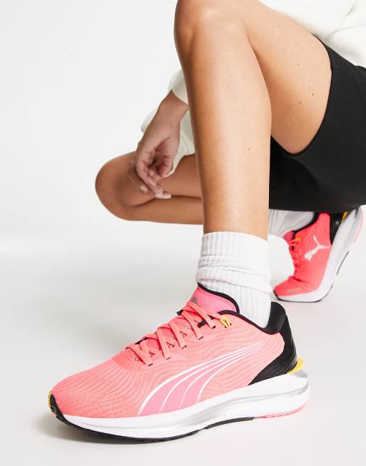 Puma pink and orange shoes shop