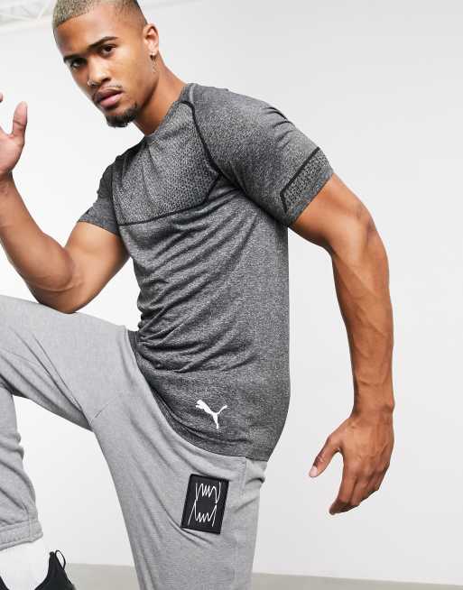 PUMA Training Seamless t-shirt in heather gray