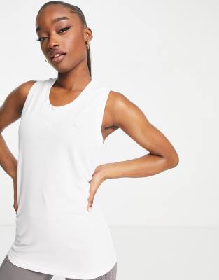 puma white tank top